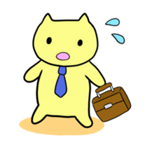 The sticker of "a chubby nyanko" part2. sticker #4047712