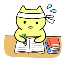 The sticker of "a chubby nyanko" part2. sticker #4047716