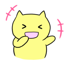 The sticker of "a chubby nyanko" part2. sticker #4047724