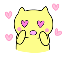 The sticker of "a chubby nyanko" part2. sticker #4047725