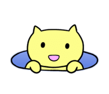 The sticker of "a chubby nyanko" part2. sticker #4047733