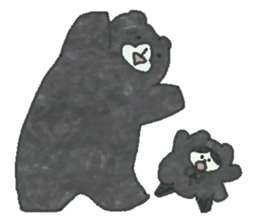 Bear & Boy sticker #4047866