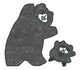 Bear & Boy sticker #4047866