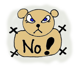 Lucky bear sticker #4047918