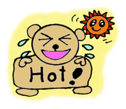 Lucky bear sticker #4047925