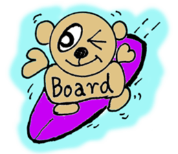 Lucky bear sticker #4047935