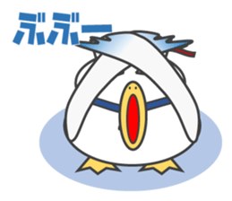 Gull, such as Talking Sticker Rice Cake sticker #4048115