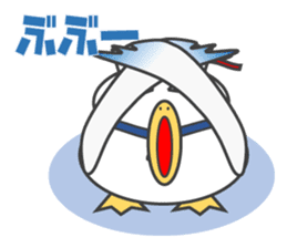 Gull, such as Talking Sticker Rice Cake sticker #4048115