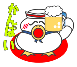 Gull, such as Talking Sticker Rice Cake sticker #4048121