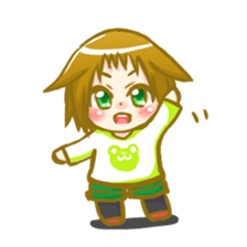 ZANNEN girl sticker #4049144