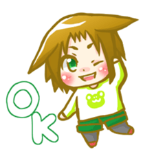 ZANNEN girl sticker #4049159