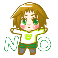 ZANNEN girl sticker #4049160