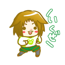 ZANNEN girl sticker #4049161