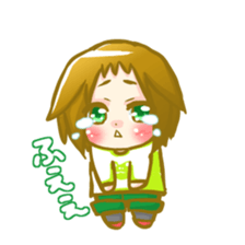 ZANNEN girl sticker #4049162