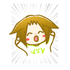 ZANNEN girl sticker #4049163