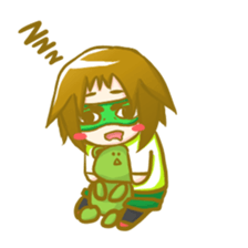 ZANNEN girl sticker #4049171