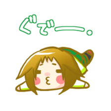 ZANNEN girl sticker #4049174