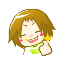 ZANNEN girl sticker #4049177