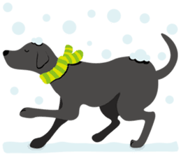 I love Labrador Retriever's sticker #4049358