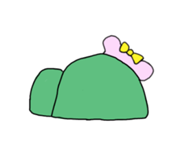 hon wa or pink bear sticker #4049658