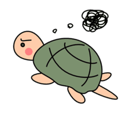 Simple turtle sticker #4049706