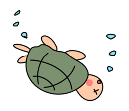 Simple turtle sticker #4049712