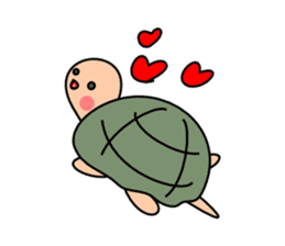 Simple turtle sticker #4049726