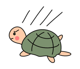 Simple turtle sticker #4049735
