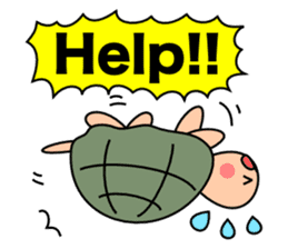 Simple turtle sticker #4049737
