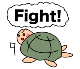Simple turtle sticker #4049741
