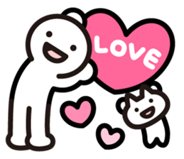 human&cat sticker #4050267