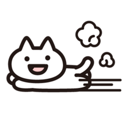 human&cat sticker #4050274