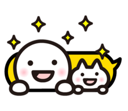 human&cat sticker #4050281