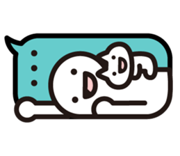 human&cat sticker #4050283