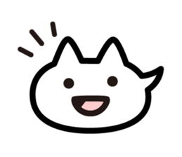 human&cat sticker #4050289