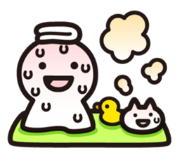 human&cat sticker #4050293