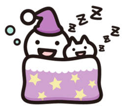 human&cat sticker #4050295