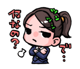 office lady's Sticker sticker #4050959
