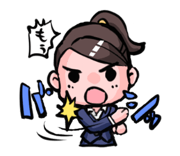 office lady's Sticker sticker #4050976