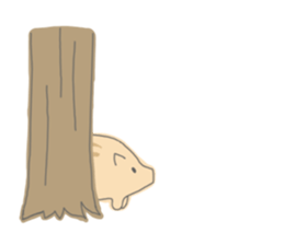 Baby of disgruntled boar sticker #4051026