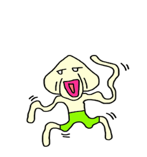 Garlic man gesture Sticker sticker #4051906