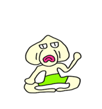 Garlic man gesture Sticker sticker #4051912