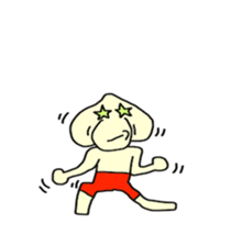 Garlic man gesture Sticker sticker #4051914
