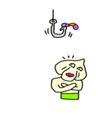 Garlic man gesture Sticker sticker #4051929