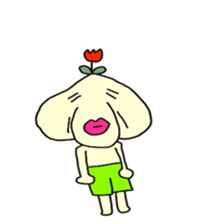 Garlic man gesture Sticker sticker #4051934