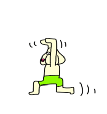 Garlic man gesture Sticker sticker #4051935