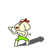 Garlic man gesture Sticker sticker #4051937
