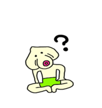 Garlic man gesture Sticker sticker #4051940