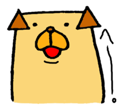 Growth diary of a dog and the chick sticker #4051948