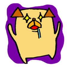 Growth diary of a dog and the chick sticker #4051950